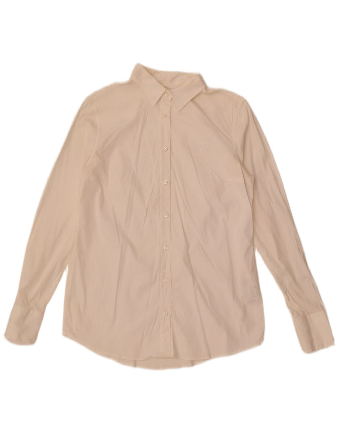 Fred Perry Chemise Femme UK 18 XL Coton Blanc