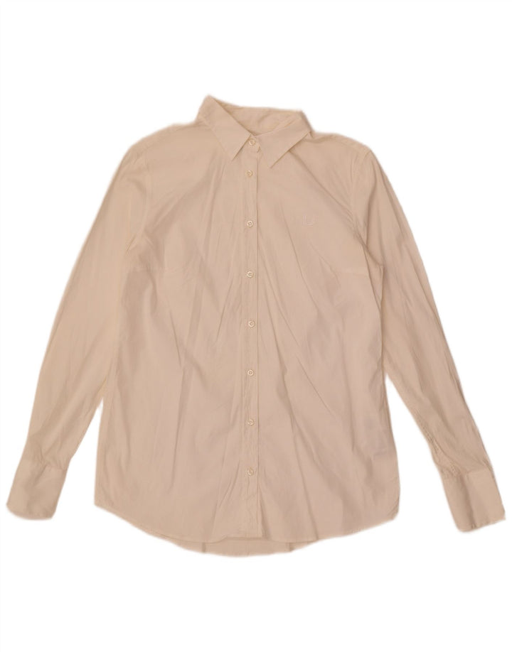 Fred Perry Chemise Femme UK 18 XL Coton Blanc