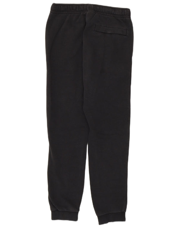 NIKE Pantalon de survêtement graphique Swoosh pour femme UK 6 XS Noir