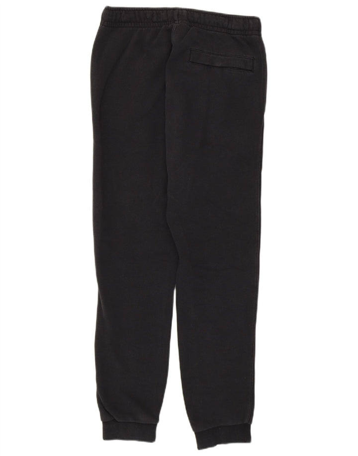 NIKE Pantalon de survêtement graphique Swoosh pour femme UK 6 XS Noir