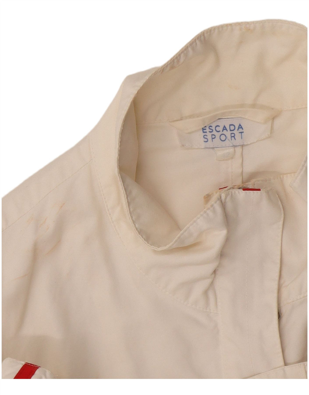 Escada Gilet Femme EU 42 Large Blanc