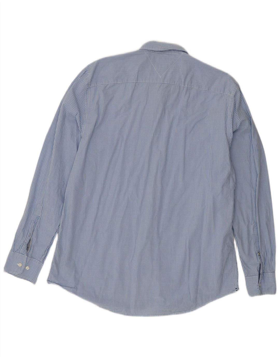 Tommy Hilfiger Chemise Regular Fit XL en coton vichy bleu pour homme