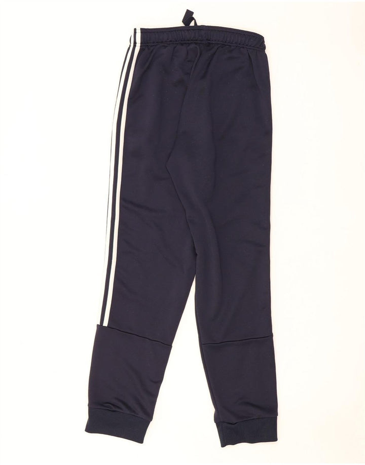 Adidas Pantalon de survêtement pour homme Pantalon de jogging Petit Bleu marine Polyester