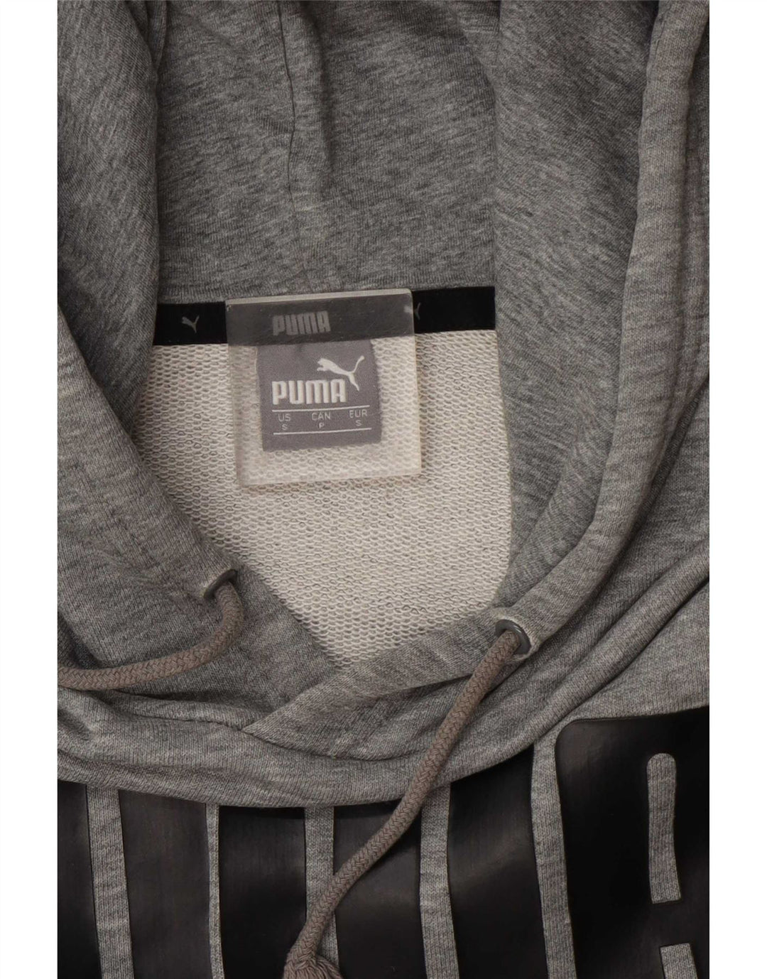 Puma Pull à Capuche Graphic Homme Gris Moyen