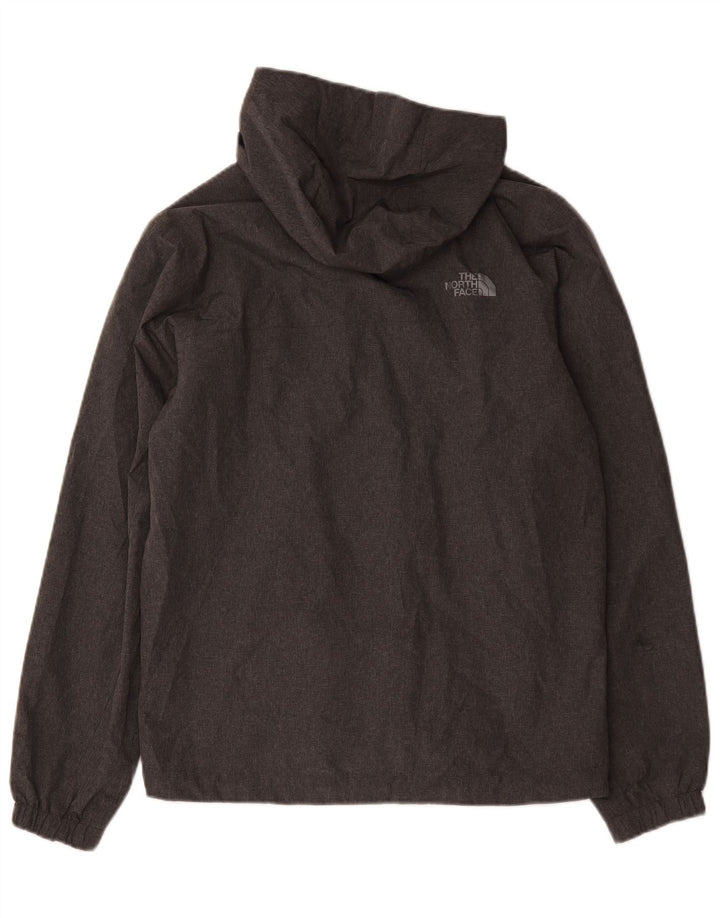The North Face Veste de pluie à capuche pour homme UK 36 Small Gris Polyester