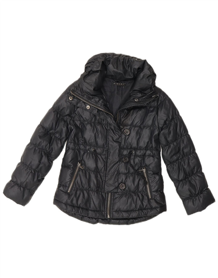 Veste matelassée pour filles Sisley 5-6 ans Noir Polyester
