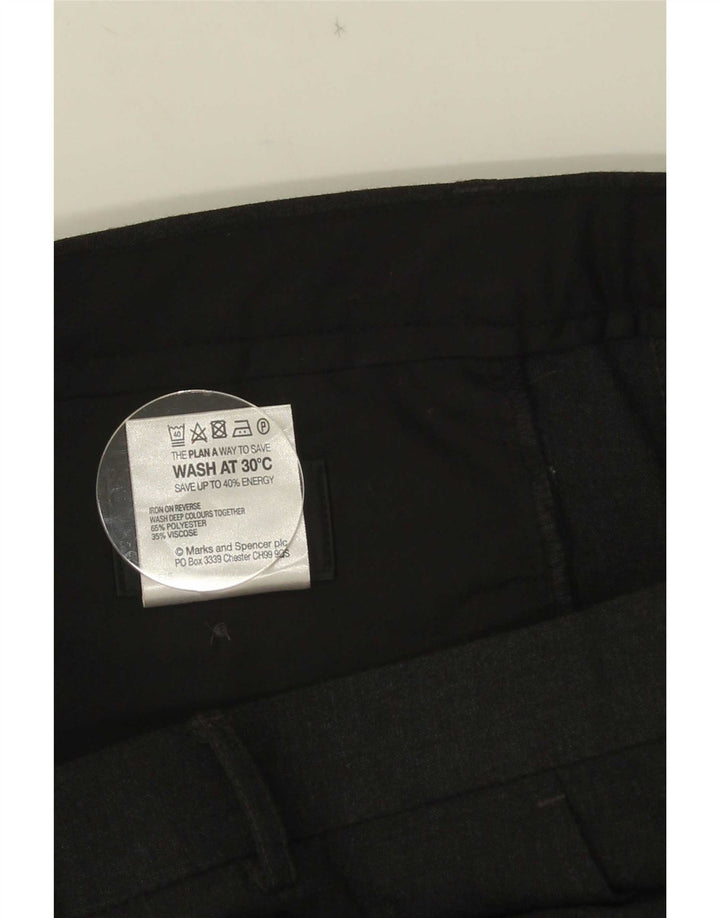 Marks & Spencer Pantalon de costume pour homme W34 L31 Gris Polyester