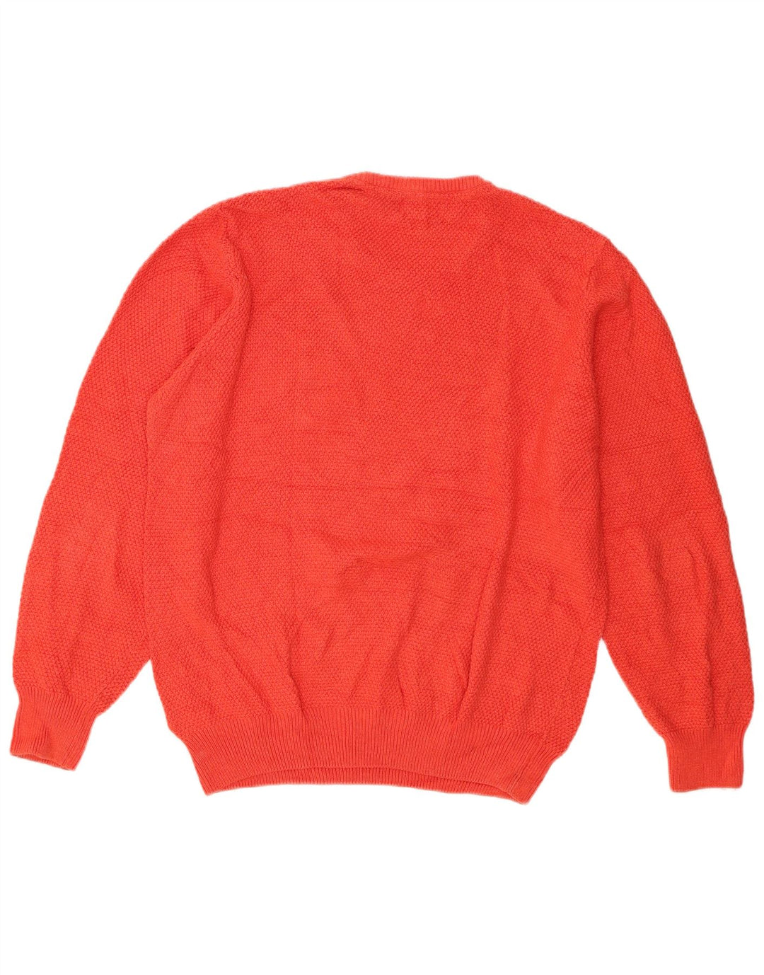 Marks & Spencer Pull à col rond coupe ajustée homme rouge moyen