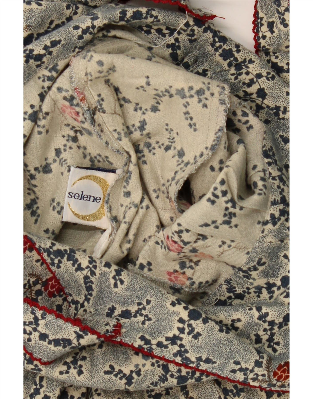 Selene Robe d'été pour femme US 8 Bleu moyen Floral