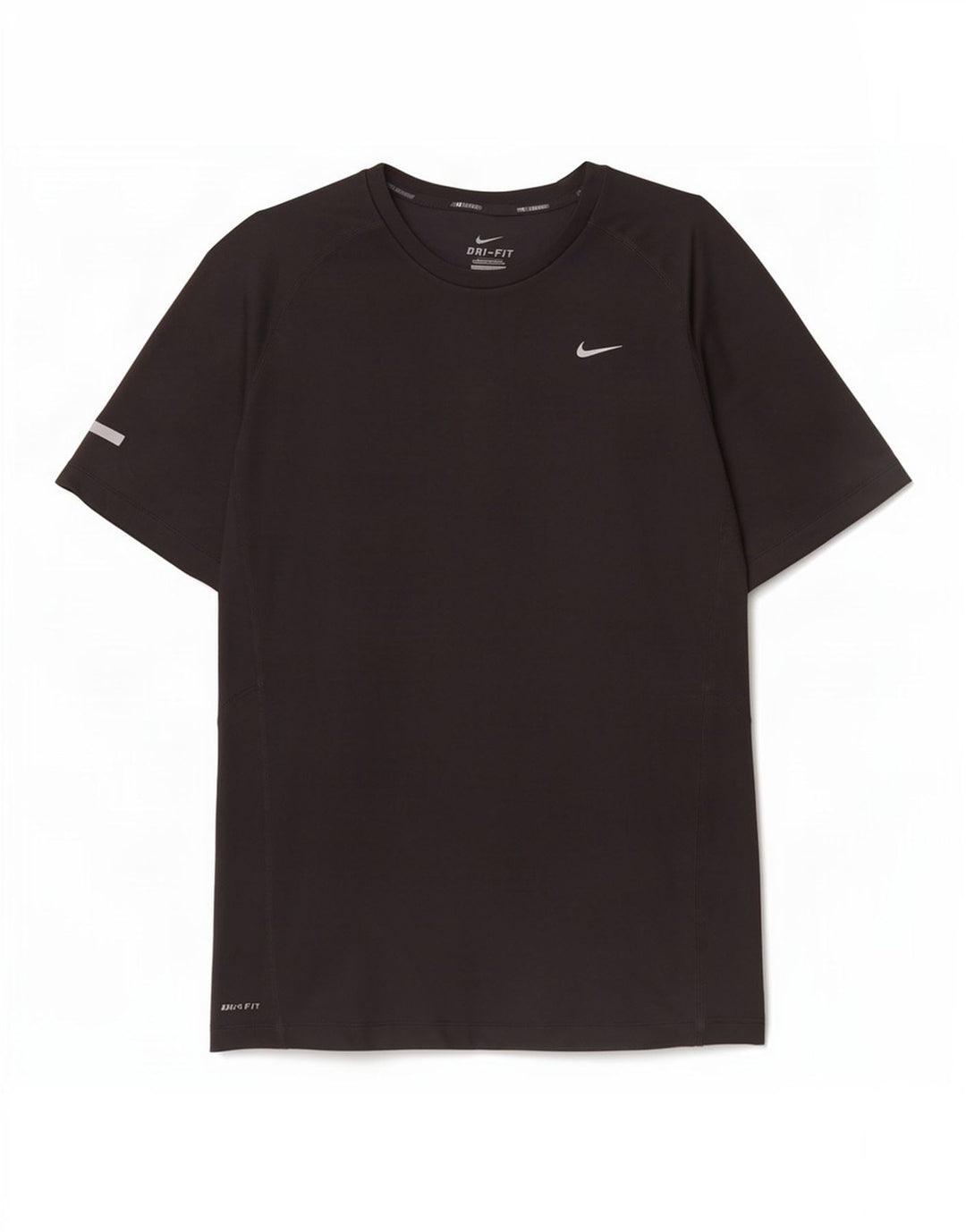 Nike Hommes Dri Fit T-Shirt Haut Large Noir Polyester