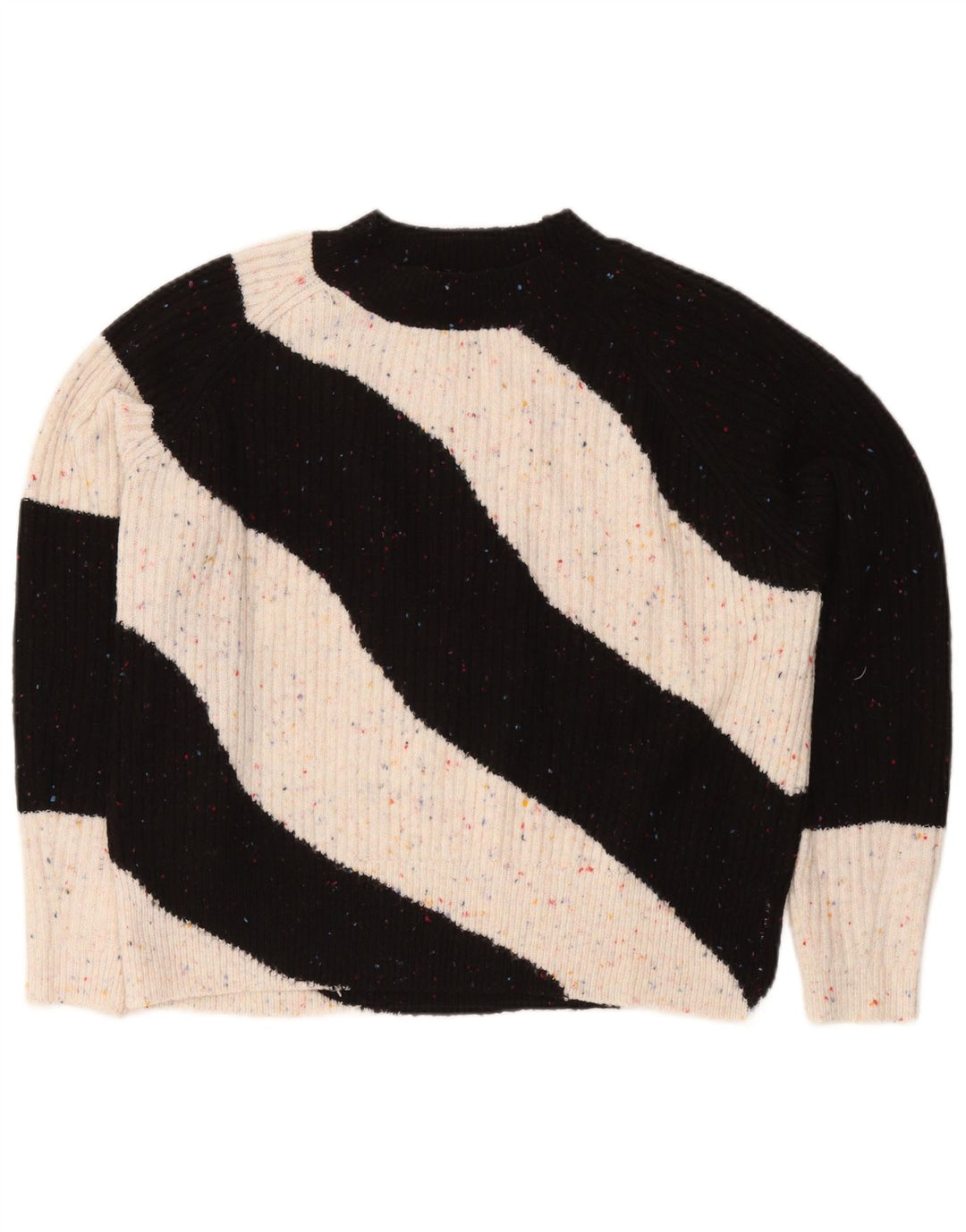Marks & Spencer Pull à col roulé pour femme UK 14 Noir moyen