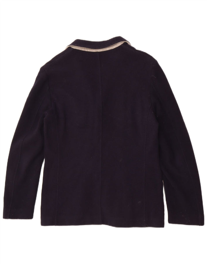 Brooksfield Veste blazer en tricot à 3 boutons pour homme IT 48 Bleu marine moyen