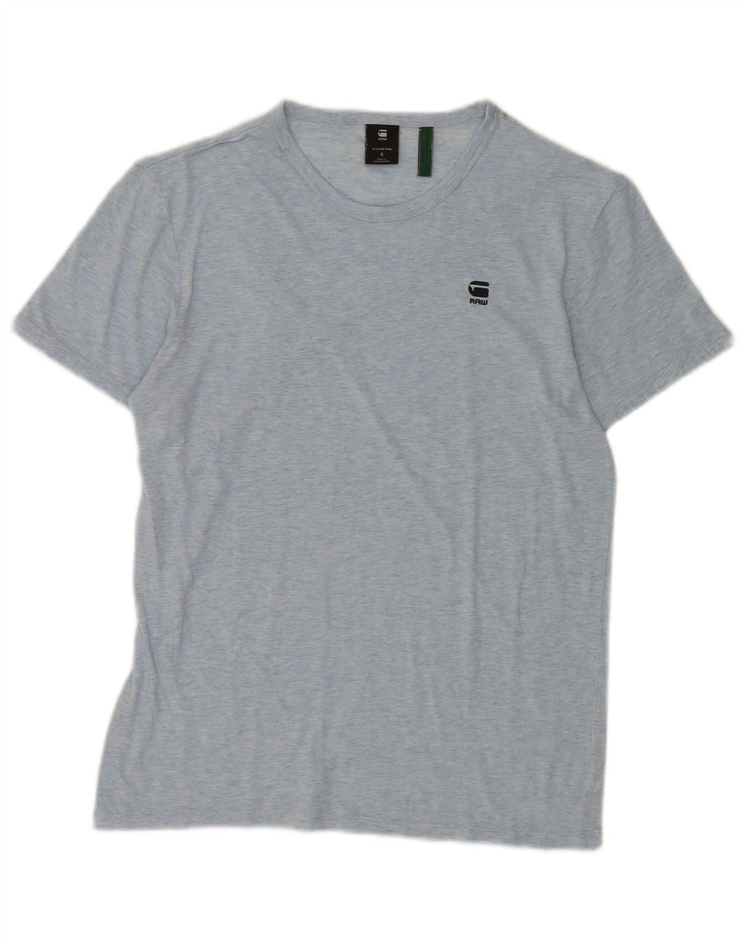 G-Star Homme T-Shirt Top Petit Bleu Moucheté Coton