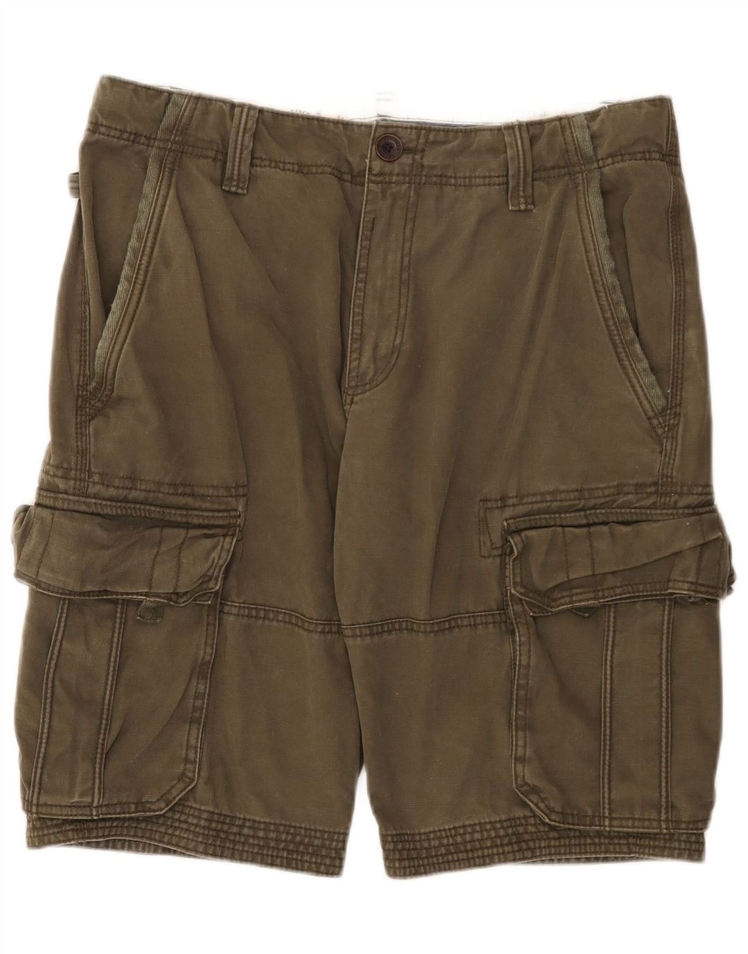 Fat Face Short Cargo Homme W34 Grand Kaki Coton
