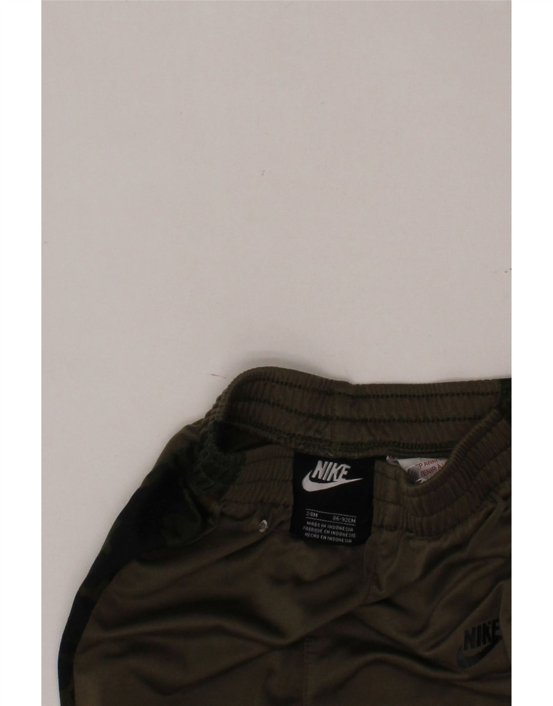 NIKE Pantalon de survêtement de jogging pour bébé garçon 18-24 mois Kaki Camouflage