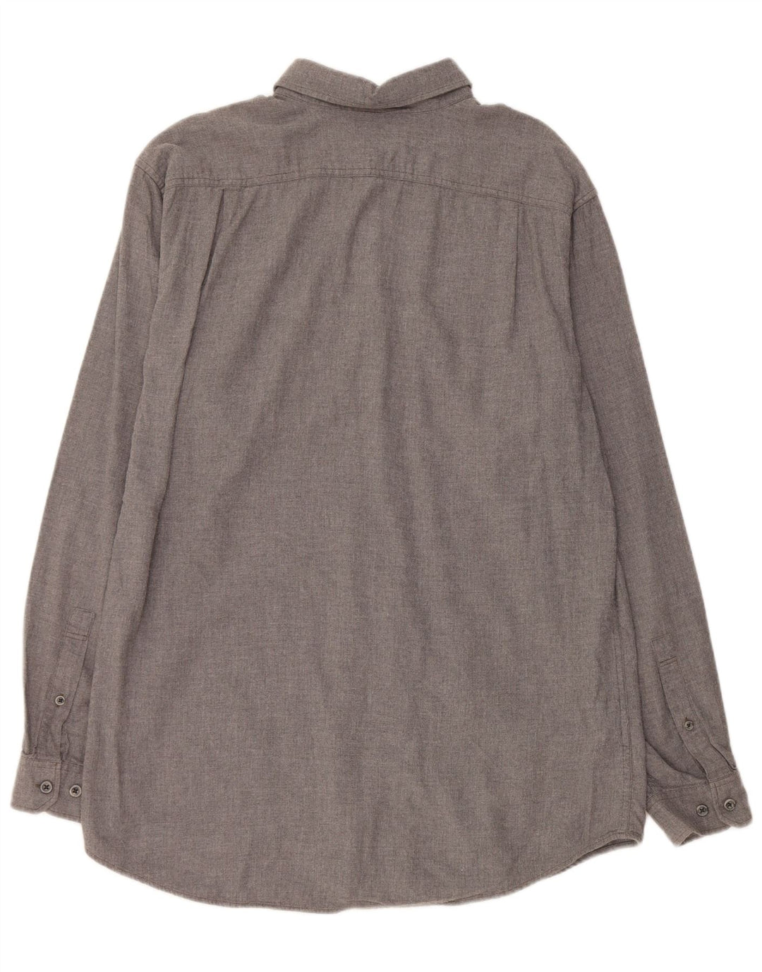 EDDIE BAUER Chemise haute en flanelle pour homme, coupe classique, grand coton gris