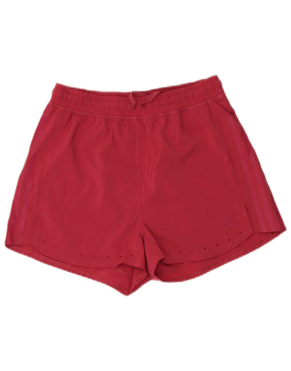 Adidas Short de sport pour femme UK 10 Petit Rose Polyester