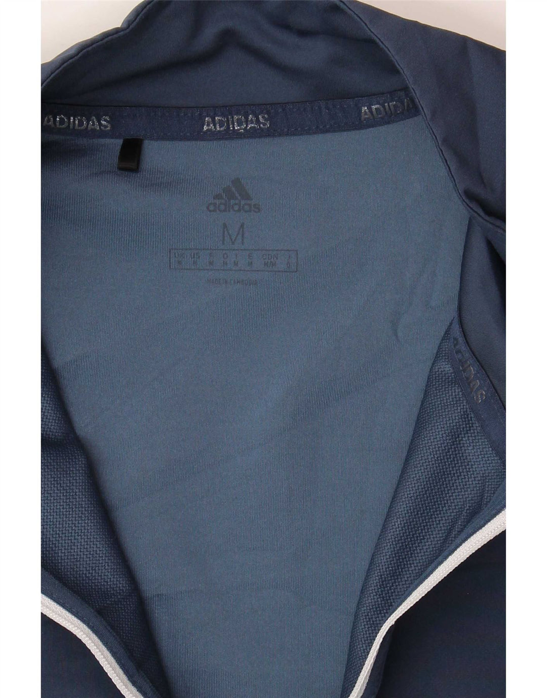 Adidas Haut de Survêtement Graphique Pull Homme Bleu Marine Moyen Colorblock