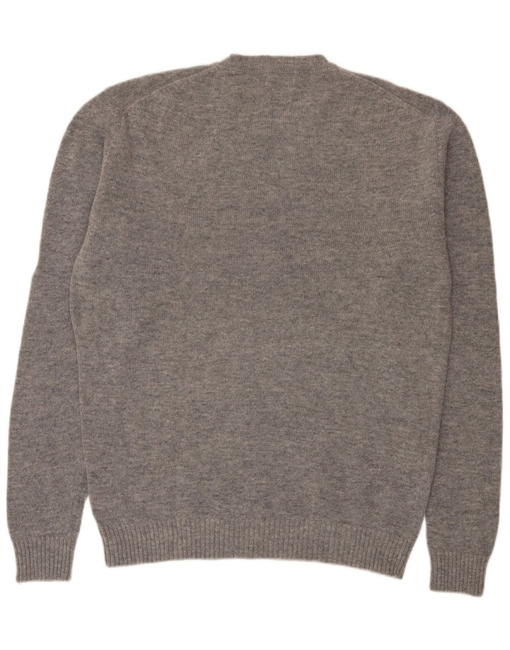Sergio Tacchini Pull à col rond pour homme 2XL Gris Laine