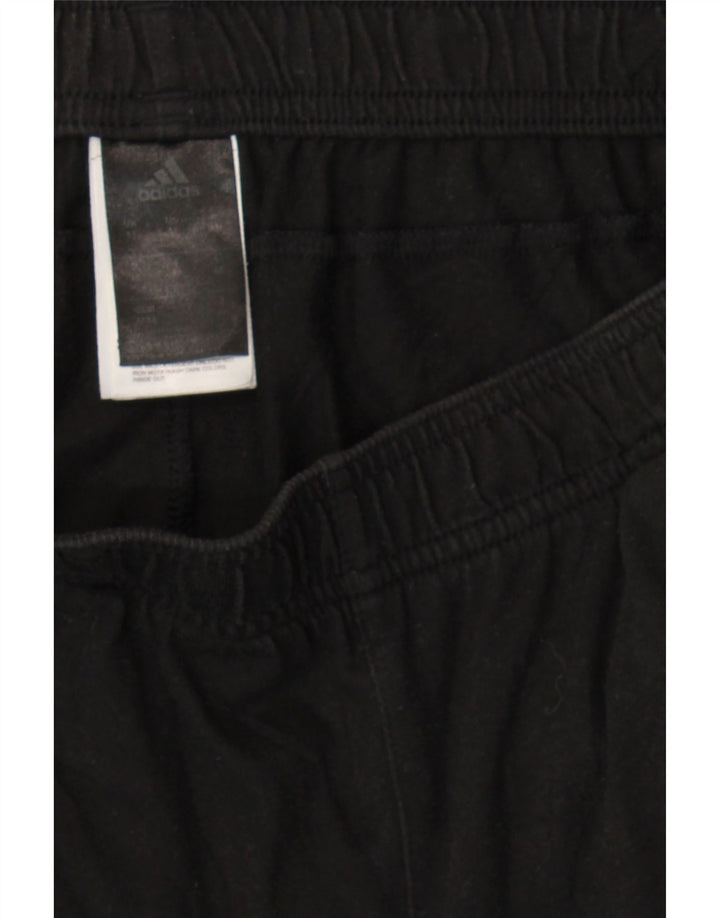 ADIDAS Mens Tracksuit Trousers Medium  Black Cotton Vintage Adidas and Second-Hand Adidas from Messina Hembry 