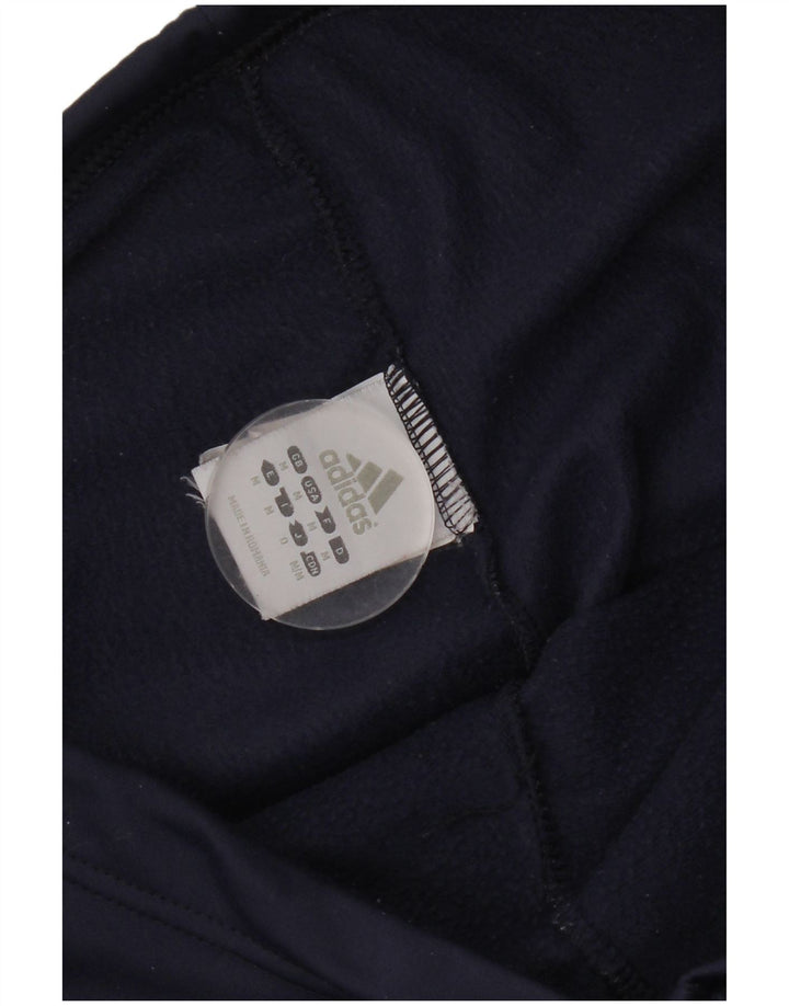 Adidas Pantalon de survêtement pour femme UK 14 Bleu marine moyen Polyester