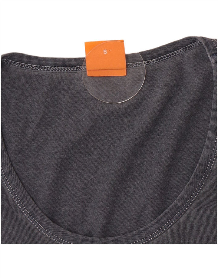 Hugo Boss Hommes T-Shirt Top Petit Gris