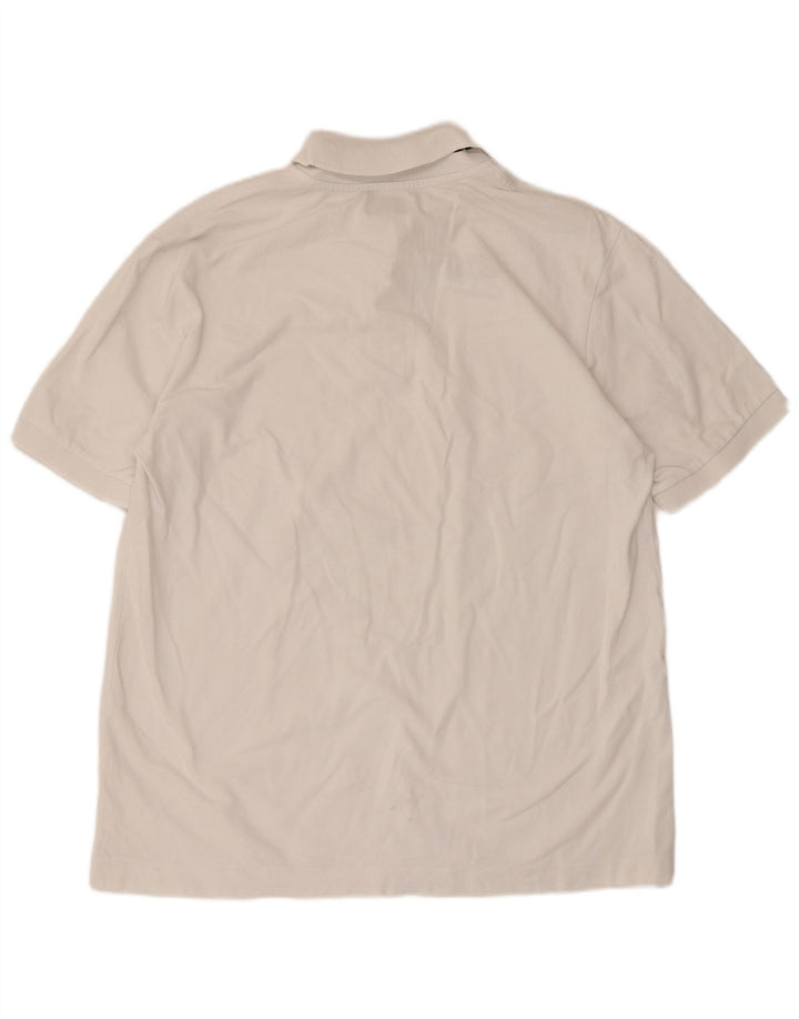 Kappa Polo Homme XL Blanc Coton
