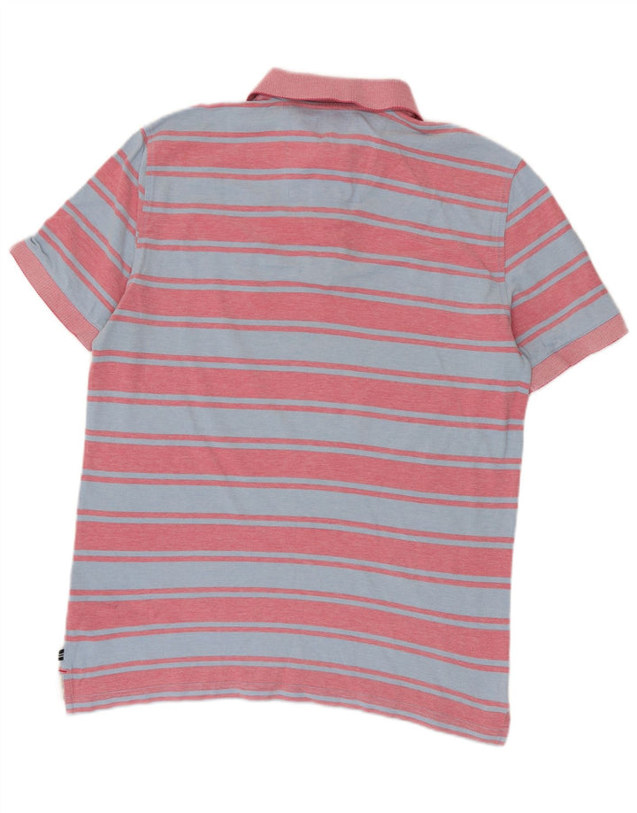 Polo Homme Nautica Coton Rayé Bleu Moyen