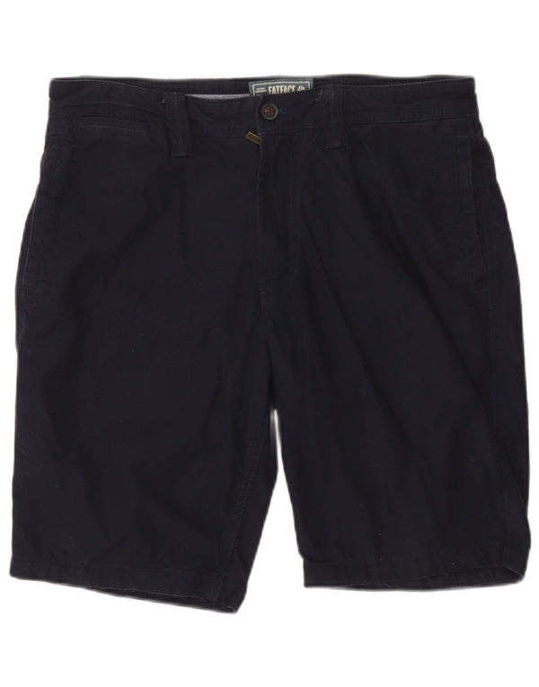 Fat Face Short Chino Homme W34 Large Bleu Marine Coton