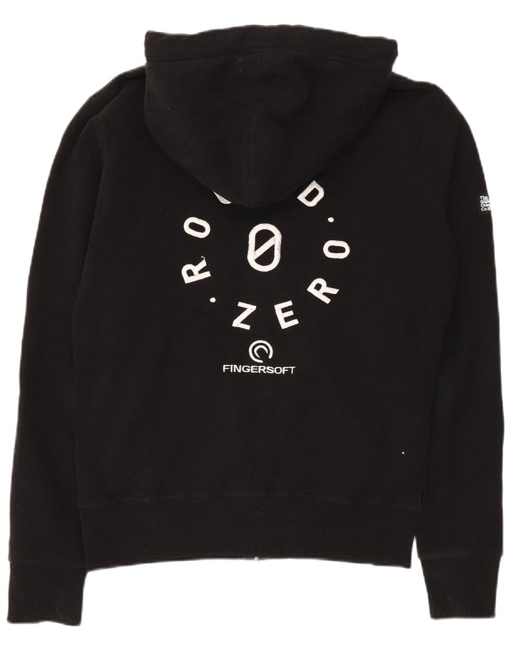 Superdry Pull à capuche zippé en coton noir moyen pour homme