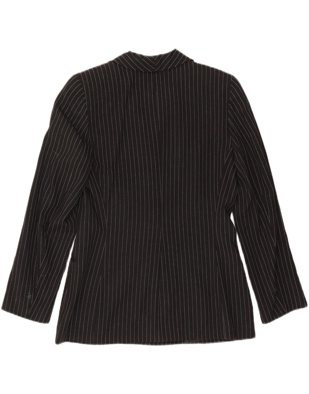 RENATO BALESTRA Veste Blazer 3 Boutons Femme IT 46 Grandes Rayures Noires