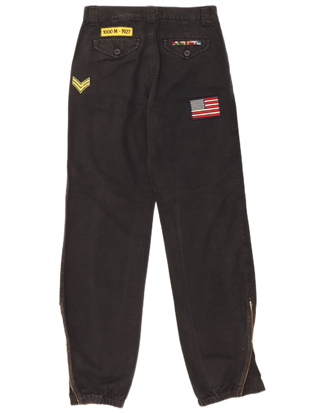 Killer Loop Pantalon de jogging droit pour femme IT 42 Medium W28 L33 Noir Coton
