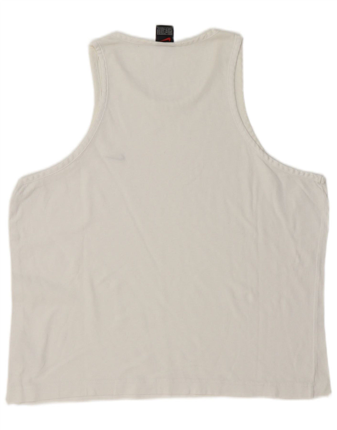 Nike Hommes Débardeur Grand Blanc Coton