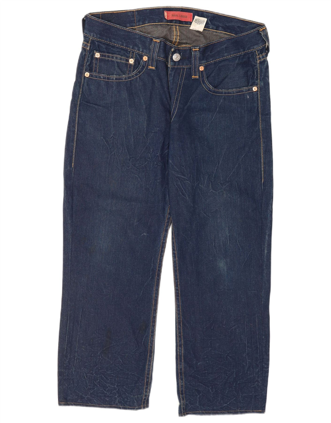Levi's Jean Loose Homme W34 L27 Bleu Marine Coton