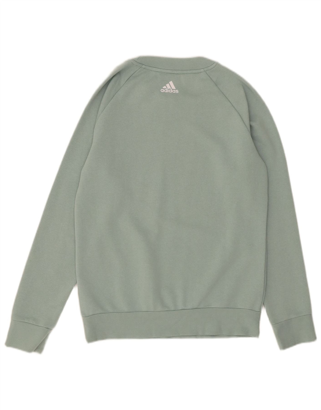 Adidas Sweat-shirt graphique pour femme UK 14 Vert moyen