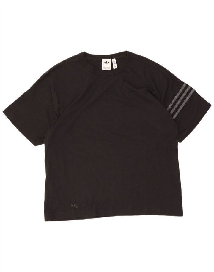 Adidas T-Shirt Homme Haut Noir Moyen Coton