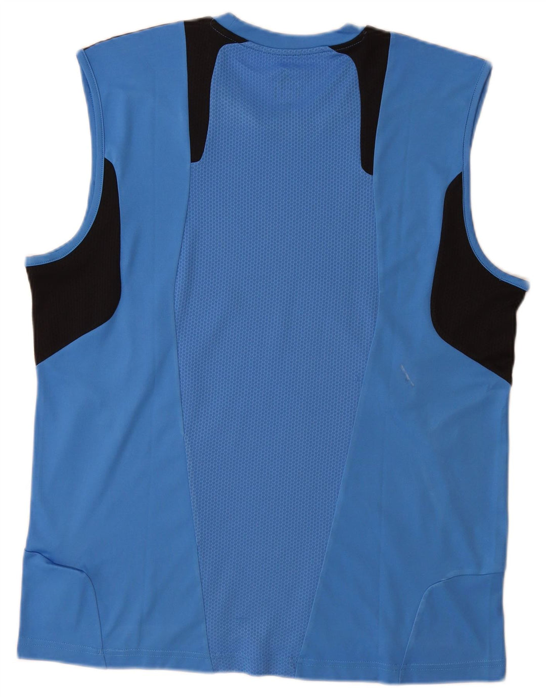 Adidas Hommes Climacool Débardeur Grand Bleu Colorblock Polyester