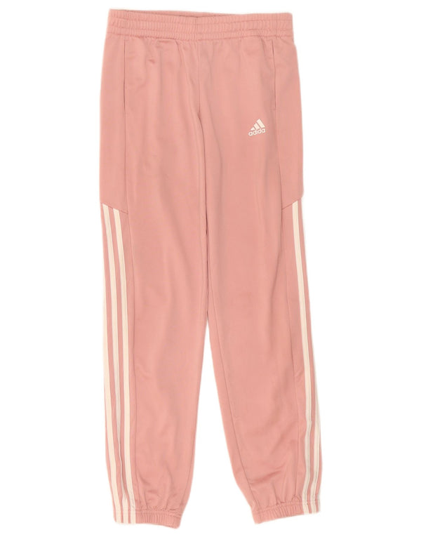 Adidas Pantalon de Survêtement Fille 13-14 Ans Rose Polyester