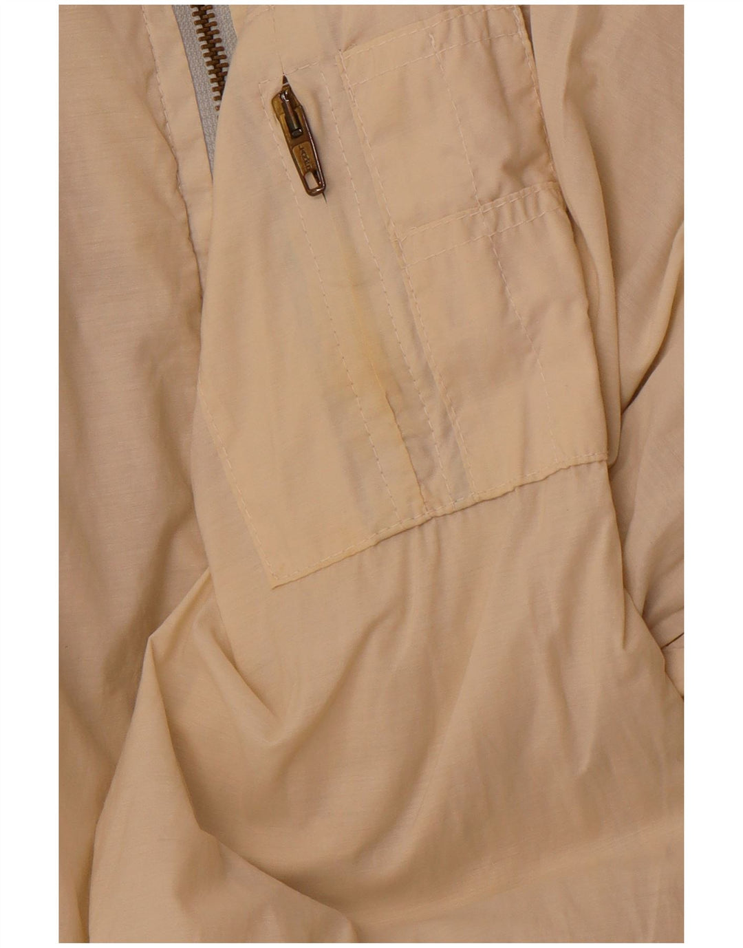 QUARRY Veste réversible graphique pour homme UK 42 XL Coton blanc cassé