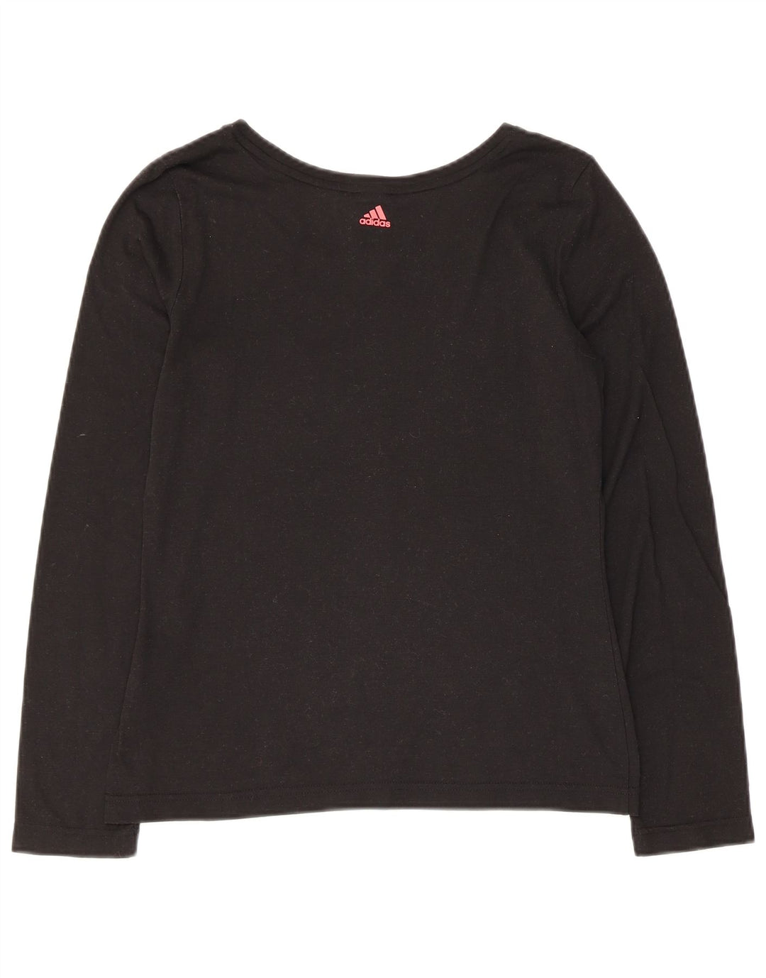 Adidas Haut graphique à manches longues pour femme UK 8/10 Petit Noir