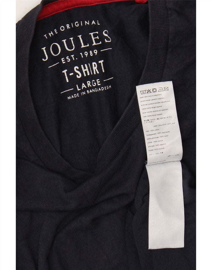 JOULES T-Shirt Homme Top Large Bleu Marine Coton