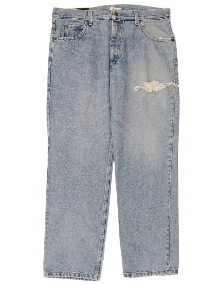LEE Jean droit homme W36 L30 bleu coton