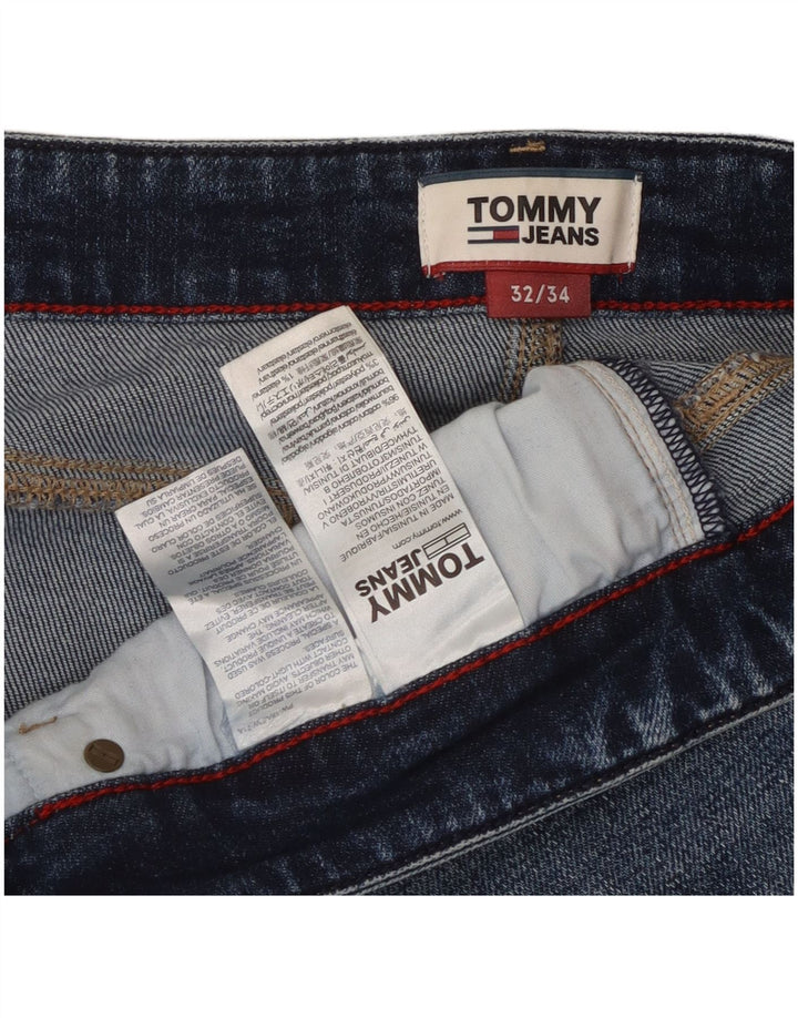 Tommy Hilfiger Jean Slim Homme W32 L31 Bleu Coton