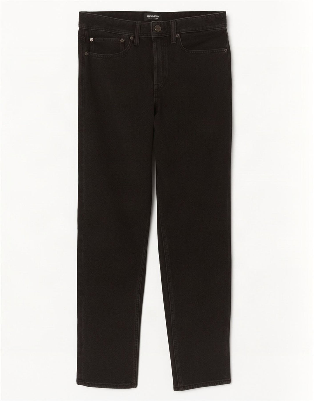 Jack & Jones Jean Droit Homme W32 L32 Noir Coton