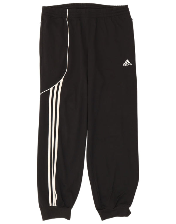 ADIDAS Pantalon de survêtement pour homme UK 42/44 Large Noir Polyester