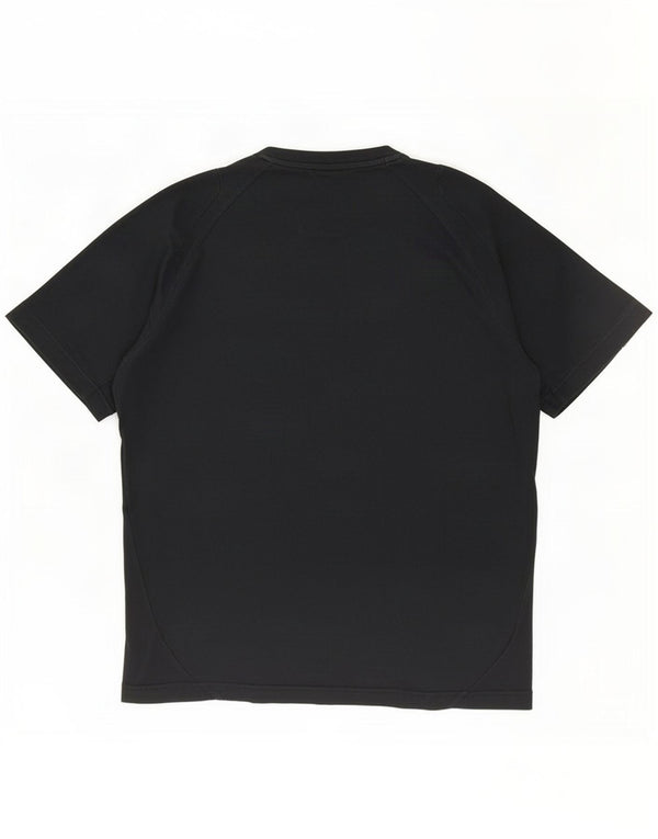 Adidas T-shirt graphique pour homme en coton noir moyen