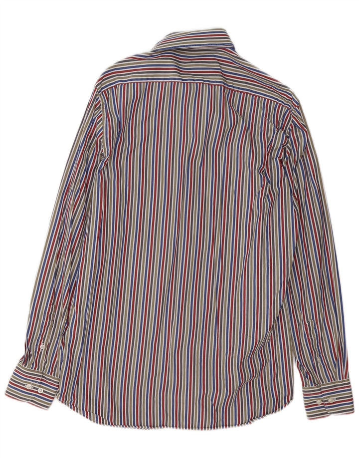 Paul & Shark Chemise Homme Taille 40 Moyen Coton Rayé Multicolore