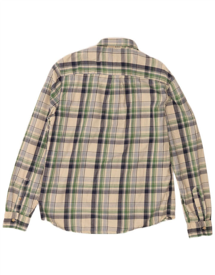 Springfield Chemise Homme Grand Carreau Vert Coton