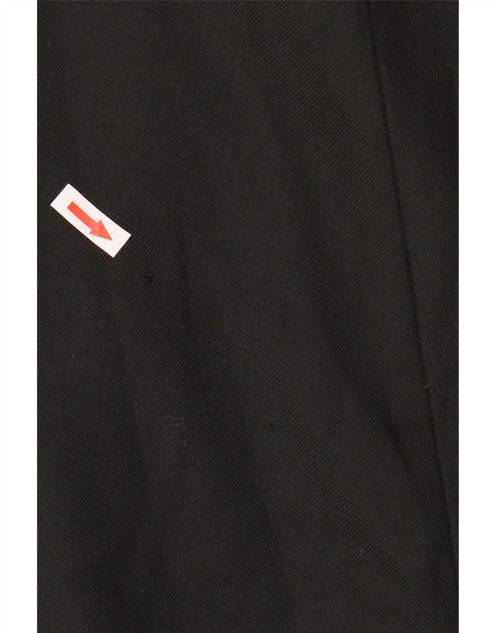 Ted Baker Manteau ouvert pour femme Taille 4 Grand Noir Polyester
