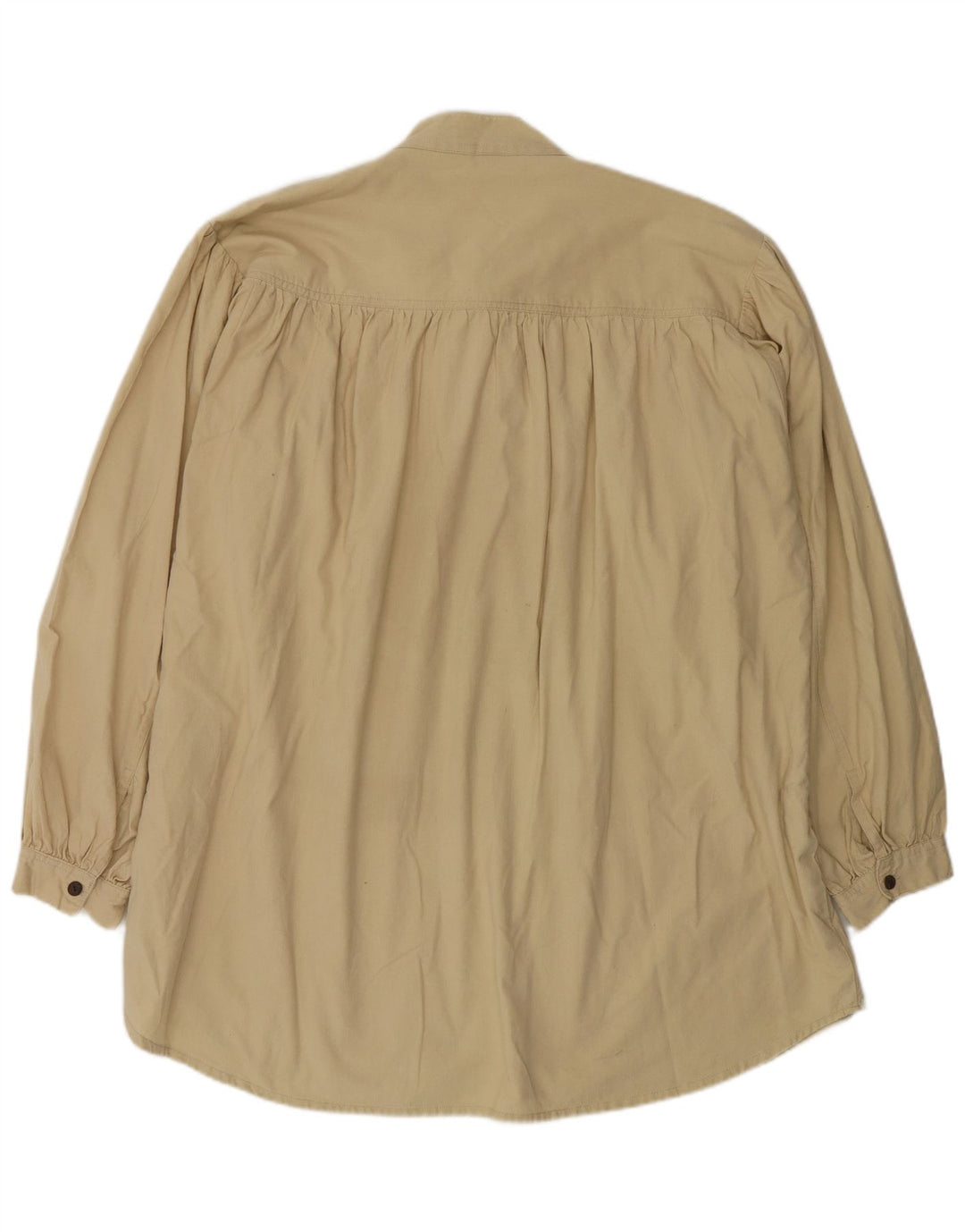 VINTAGE Chemise pull homme XL Vert Coton Bohème